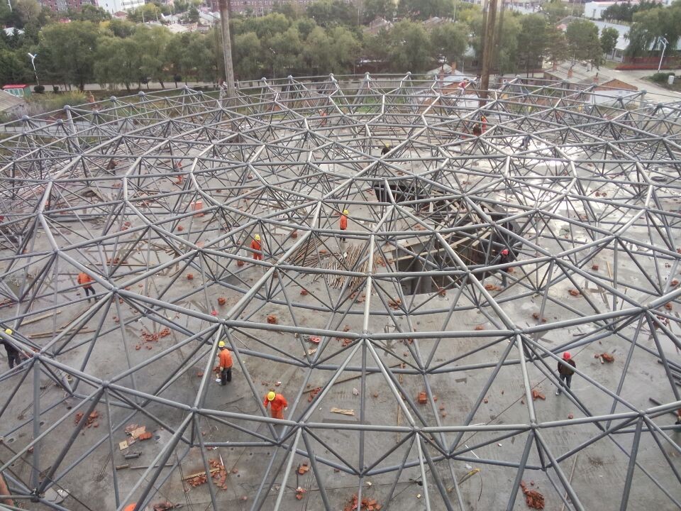 巴音郭楞全民健身中心网架