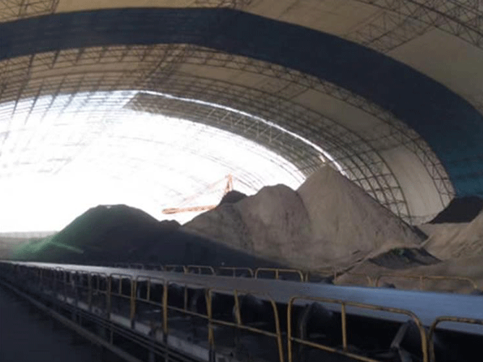 巴音郭楞煤棚料仓网架